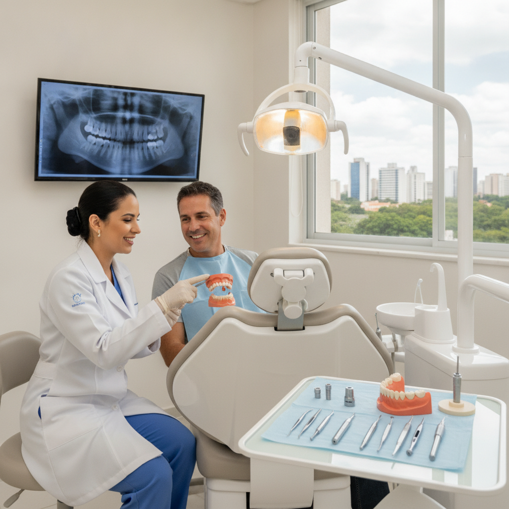 Como Funciona o Implante Dentário em Goiânia