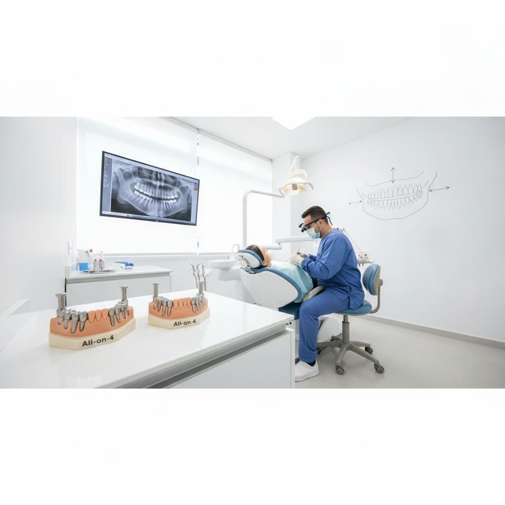 Tipos de Protocolo Dentário em Goiânia: All-on-4 e All-on-6